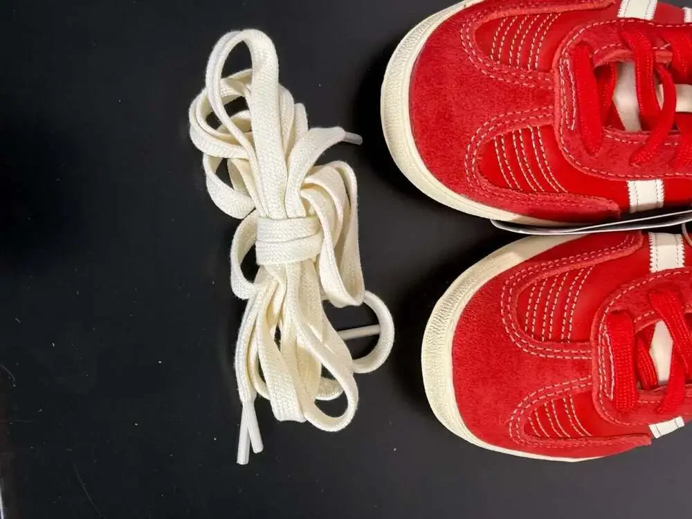 Adidas Gazelle Indoor Sneakers Red/White Size 5